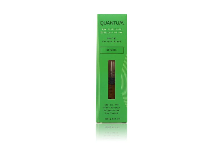 Quantum 500mg CBD THC 1:1 Syringe