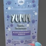Yumm-Blue Raspberry Drops 500mg Sativa or Indica