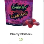 Cherry Blaster Gummies 400mg $15 each or 4 for $55