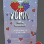 Yumm-Sour Mixed Berries 500mg Sativa or Indica