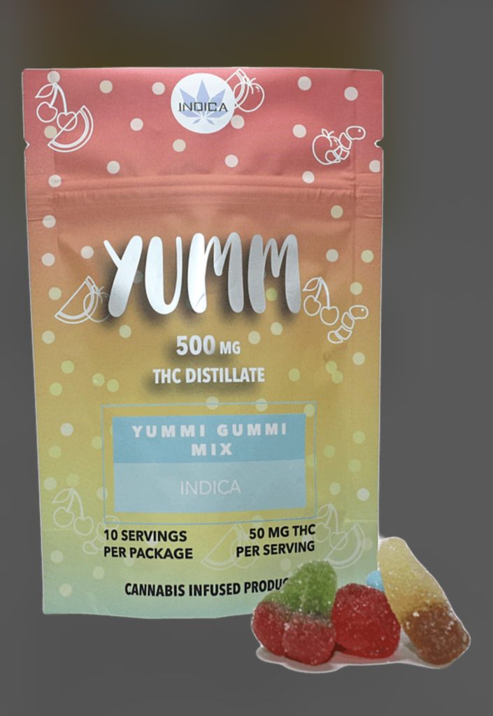 Yumm-Yummi Gummi Mix 500mg -Sativa or indica