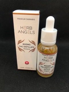 Herbs Angels 600mg THC DISTILLATE Tincture $40