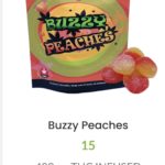 *New* Buzzy Peaches Gummies 400mg $15 each or 4 for $55